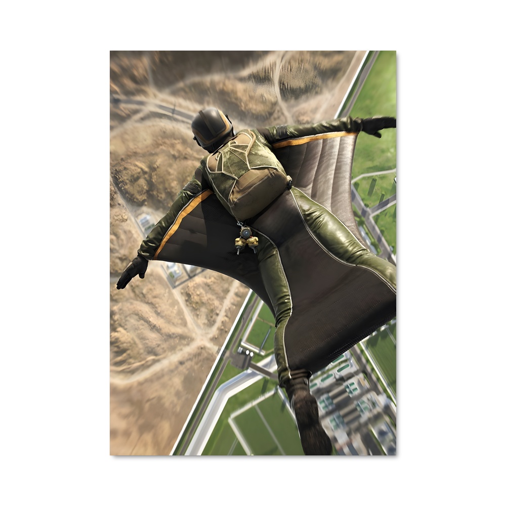 Poster Wingsuit flying absolue